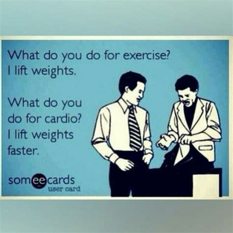 Cardio | Workout humor, Gym jokes, Gym humor