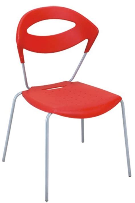 Red Plastic Cafeteria Chairs At In Bengaluru Id