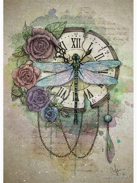 Time Flies Photographic Print For Sale By Marineloup Art Redbubble