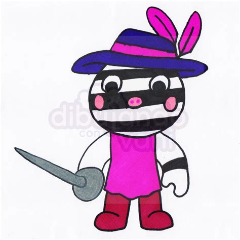 Dibujos De Piggy Kawaii Personajes Roblox Kawaii Dibujando Con Vani