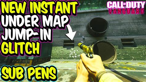 Vanguard Glitches New Instant Under Map Glitch Sub Pens Call Of Duty