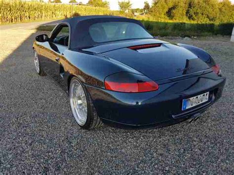 Porsche Boxster Cabrio Liter Blau Met Porsche Cars Tolle