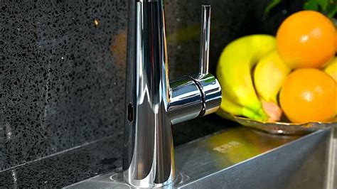 Rajeyn Touchless Kitchen Faucet With Pull Out Sprayer Rjy 10 Z109d Youtube