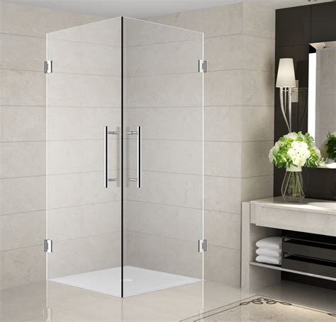 Vanora Completely Frameless Square Shower Enclosure