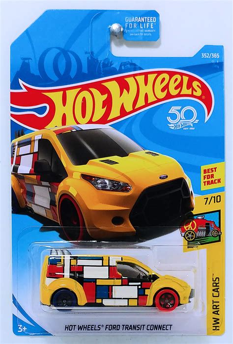 Hot Wheels Ford Transit Connect Model Trucks HobbyDB