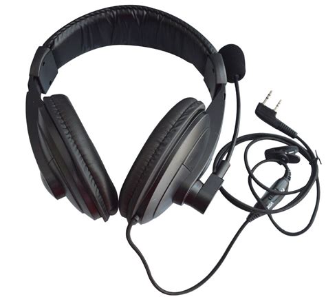 Kenwood K-plug Walkie Talkie Headset Bilateral Anti-noise Headset - Two-Way Radio