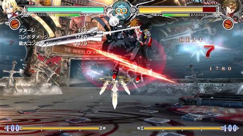 Blazblue Central Fiction Es Uncharged Combos Youtube