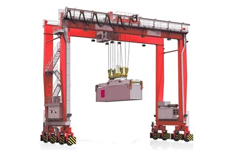 Difference Between Rubber Tyred Container Crane And Rail Mounted