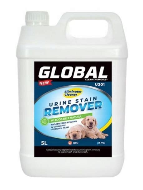 Global Urine Stain Remover U301 5l Odplamiacz Mocz 12538636010 Allegro Pl