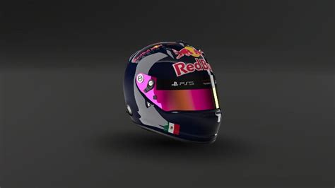 Cascos F1 AMD Red Bull YouTube