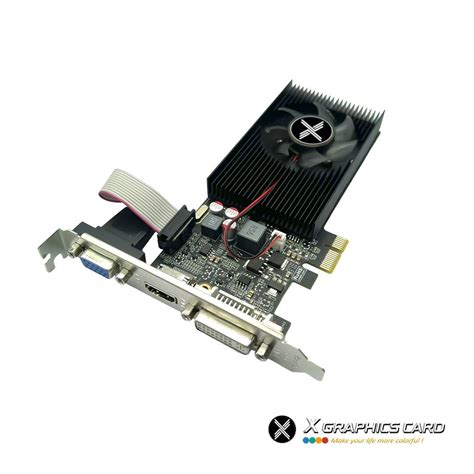 PCI Express 1X G210 Graphics Card - X-VSION GRAPHICS CARD