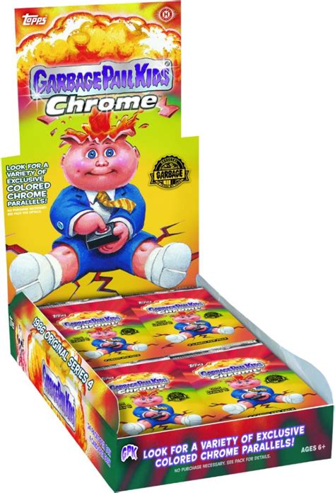 topps garbage pail kids chrome hobby checklist