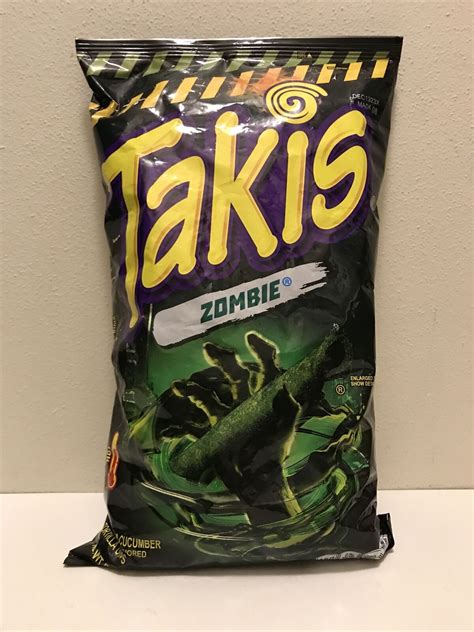 Takis Zombie Habanero Cucumber And Lime Rolled Tortilla Chips 280g 9 9oz Dec 13 23 Ebay