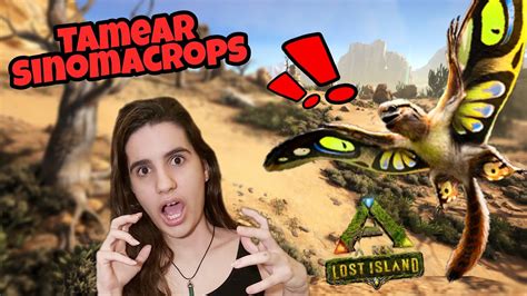 Ark Lost Island Como Tamear Sinomacrops Al Comienzo Ark Survival