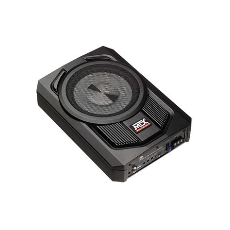 Buy MTX TN8MS Terminator 8 Inch Micro Compact Amplified Subwoofer ...