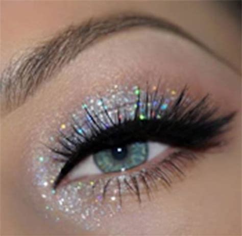 Silver Glitter Eye Shadow Prom Eye Makeup Silver Eye Makeup Eye Makeup Tutorial