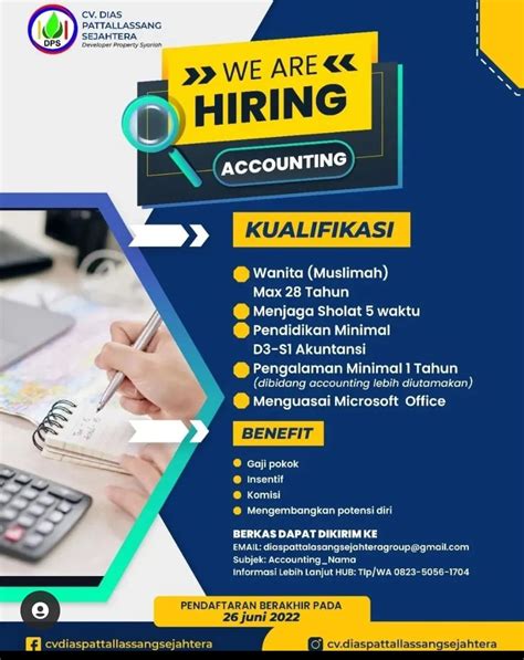 Lowongan Kerja Admin Finance Accounting Tax Di PT Inovasi Jaringan