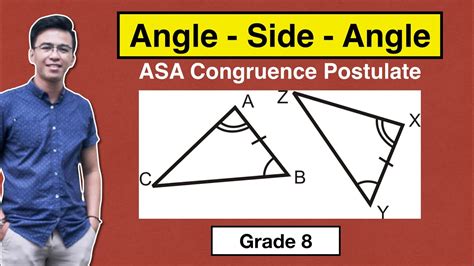 Angle Side Angle ASA Congruency Postulate Congruent Triangles