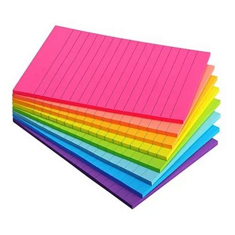 Lined Sticky Notes At Rs 100piece Sticky Note Pad In Siwan Id