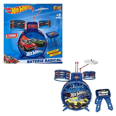 Bateria Infantil Luxo Hot Wheels Na Americanas Empresas