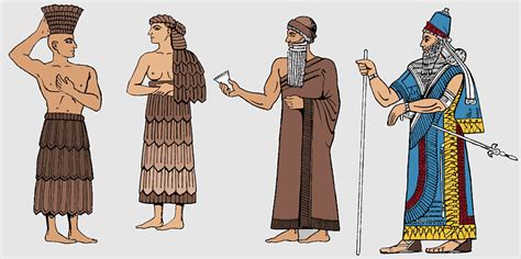 Assyrian Clothing Anunnaki Assyrian People Uruk Babylonia Class