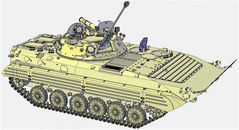 БМП-2 советская боевая машина пехоты (комплектная модель)