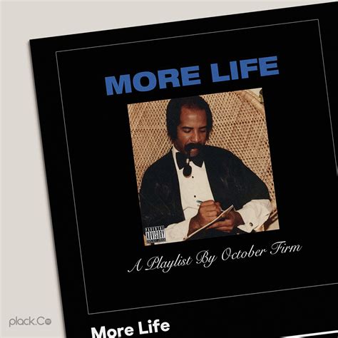 Drake - More Life - Custom Album Cover - Drake Poster - Custom Album ...