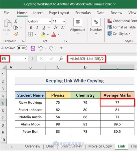 How To Copy A Sheet To Another Workbook With Excel Formulas 2 Methods