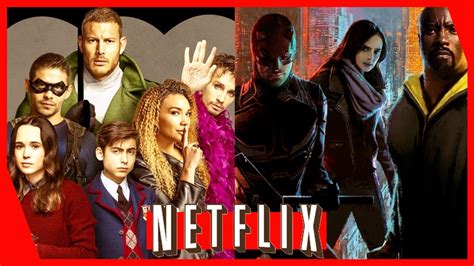 Novidades Netflix Umbrella Academy Marvel A Ordem You Cavaleiros Do