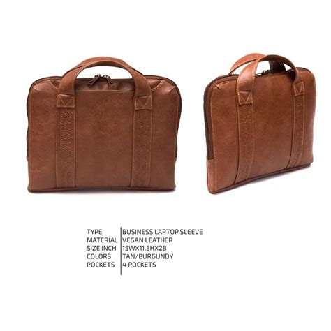 LEATHER LAPTOP SLEEVE BAG - Samay Solutions