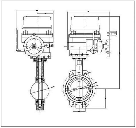 2 Schematic drawing of a butterfly valve | Download Scientific Diagram