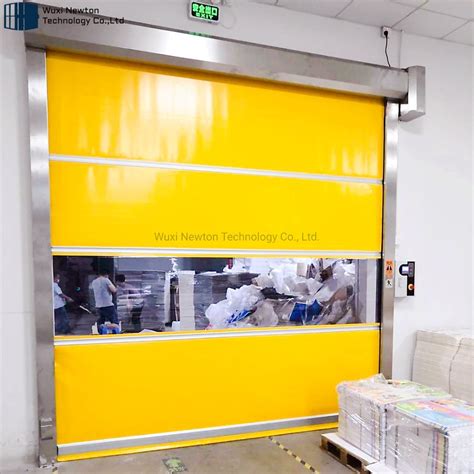 Automatic PVC Fast Rapid Door High Speed Shutter Door China High