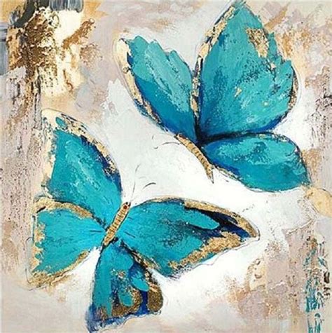 Obraz Haft Diamentowy Mozaika Motyl Motyle X Butterfly Painting