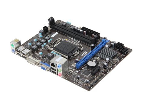 MSI H61M-P20 (G3) LGA 1155 Micro ATX Intel Motherboard with UEFI BIOS ...