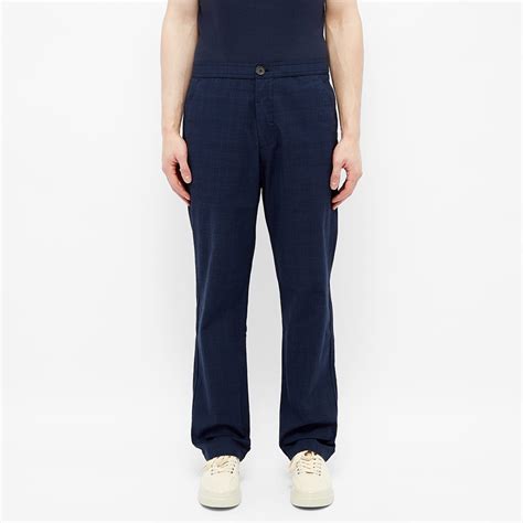 Oliver Spencer Drawstring Trouser Navy End