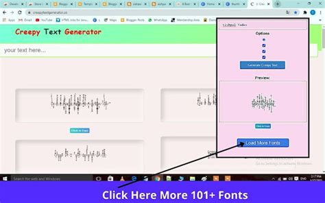 Creepy Text Generator #1 Creepy Text Fonts for Google Chrome ...