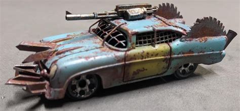 Custom Hot Wheels Rusty Toy Car