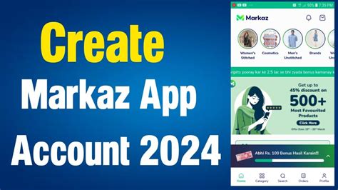 How To Create Markaz App Account How To Make Markaz App Account