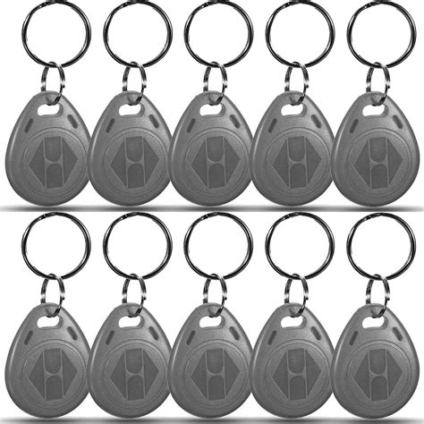 X Grey Rfid Tags Key Fobs Khz Read Only Proximity Id Card Token