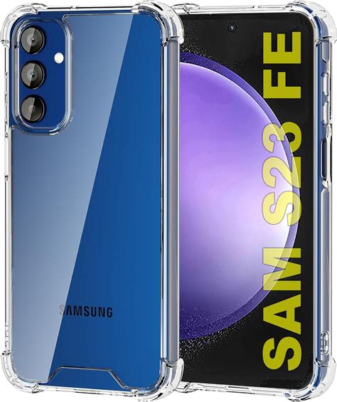 Yapanizcel Funda Para Samsung Galaxy S Fe Case Uso Rudo Transparente