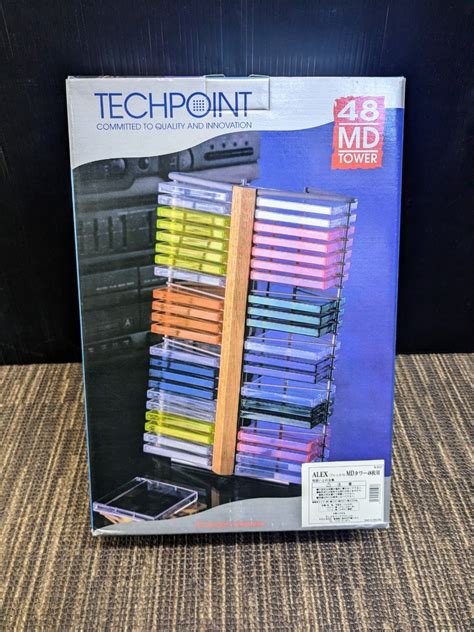 TECHPOINT 48MD TOWER MDラック ミニディスク 収納ケース MDタワー(収納ケース、収納箱)｜売買されたオークション情報 ...