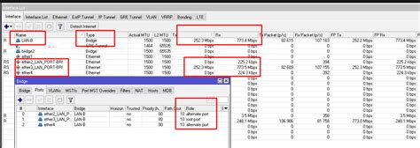Mikrotik Router Bridge Ports Mikrotik