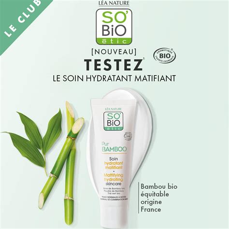 Test Sobio Tic Soins Pur Bamboo Bio Gratuits