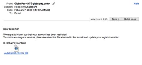 7 Ways To Recognize A Phishing Email Examples Of Phishing Email Scams