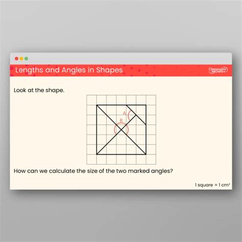 Lengths And Angles In Shapes Discussion Problem Resource Classroom