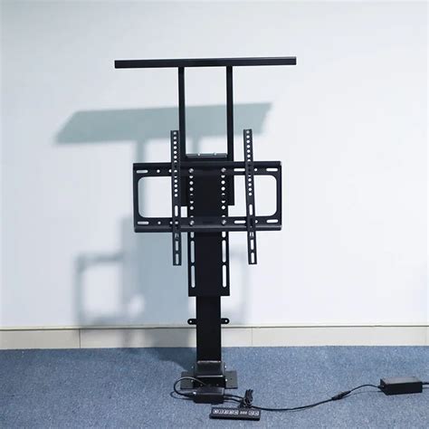 Motorized Tv Lift With Remote Control For Screens 32" To 70" Height Adjustable Hideaway Tv Lift ...