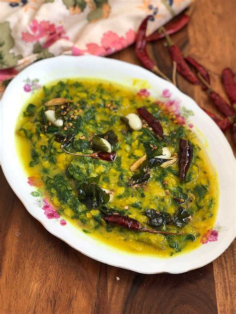 Andhra Style Palakura Pappu Dal Palak By Archana S Kitchen