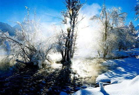 Coole Achtergrond Winter Natuur Sneeuw Gratis Beste Achtergronden