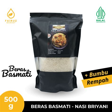 Beras Basmati Nasi Briyani G Bumbu Rempah Nasi Briyani Bumbu