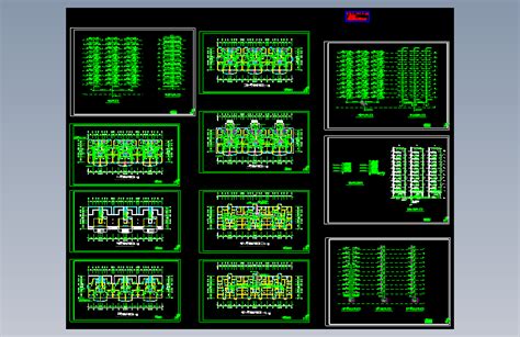 住宅楼电气设计施工图37autocad 2007模型图纸下载 懒石网